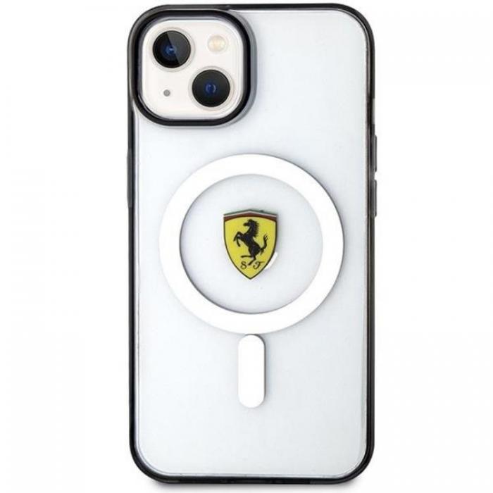 Ferrari - Ferrari iPhone 14 Mobilskal Magsafe Outline - Transparent