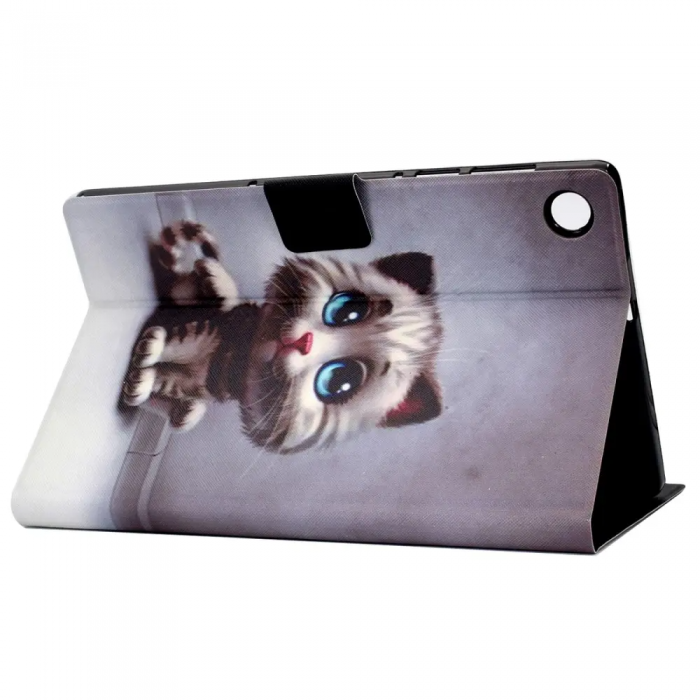 Taltech - Galaxy Tab A8 10.5 2021 Plnboksfodral - Cute Cat
