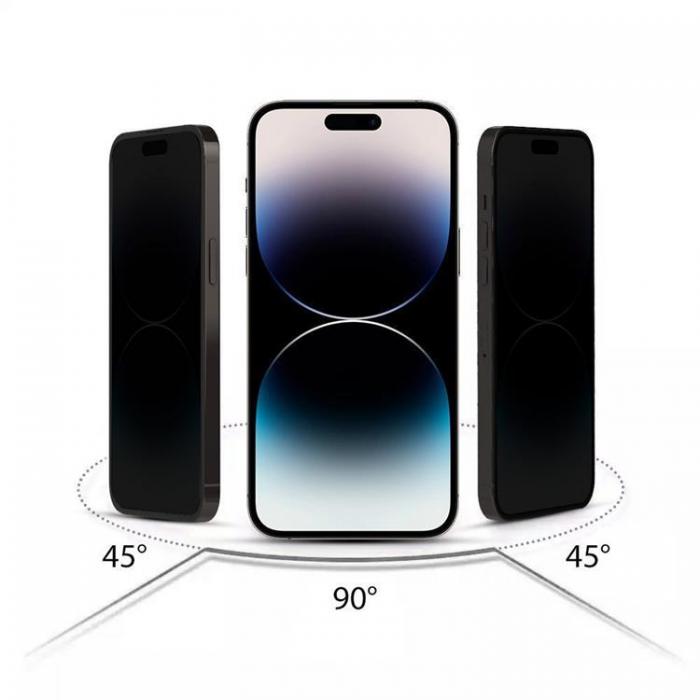 Hofi - Hofi Galaxy A35 5G Hrdat Glas Skrmskydd Anti Spy Privacy