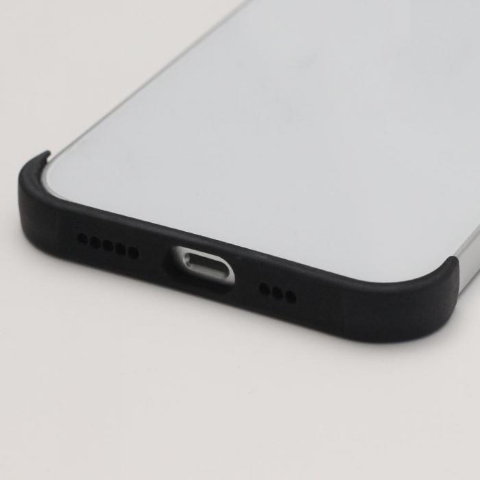 TelForceOne - iPhone 14 Mini TPU Sttdmpande Bumpers med Kameraskydd Svart