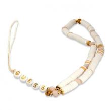 Guess - Guess Telefonrem Heishi Beads - Vit