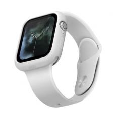 UNIQ - UNIQ Lino skal Apple Watch 5/4 44MM duv Vit