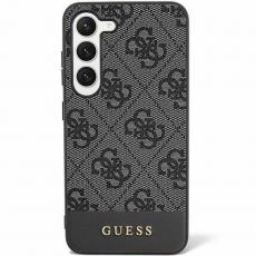 Guess - Guess Galaxy S24 Plus Mobilskal 4G Stripe Collection - Svart