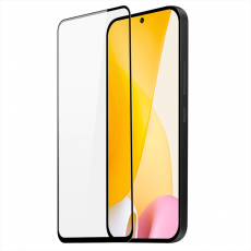 Dux Ducis - Dux Ducis Xiaomi 12 Lite Härdat Glas Skärmskydd 9H Frame 9D - Svart