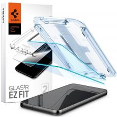 Spigen - Spigen GLAS.TR "EZ FIT" 2-pack för Samsung S23 transparent