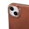 ICARER - iCarer iPhone 14 Plus Plnboksfodral Magsafe Lder - Brun