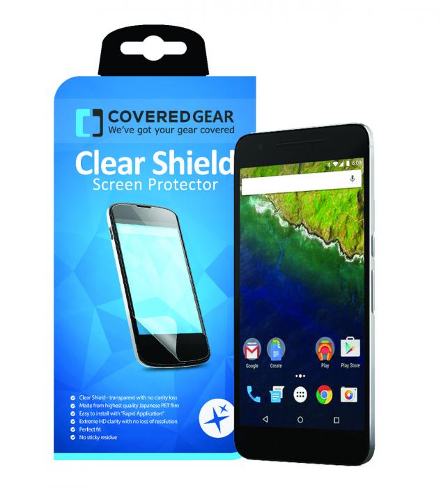 UTGATT5 - CoveredGear Clear Shield skrmskydd till Huawei Nexus 6P