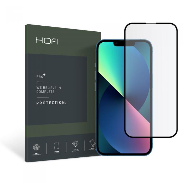 Hofi - Hofi Pro Plus Hrdat Glas Skrmskydd iPhone 13 & 13 Pro - Svart