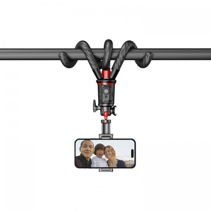 Tech-Protect - Tech-Protect Bluetooth Selfie Stick Tripod Flexible L07S - Svart