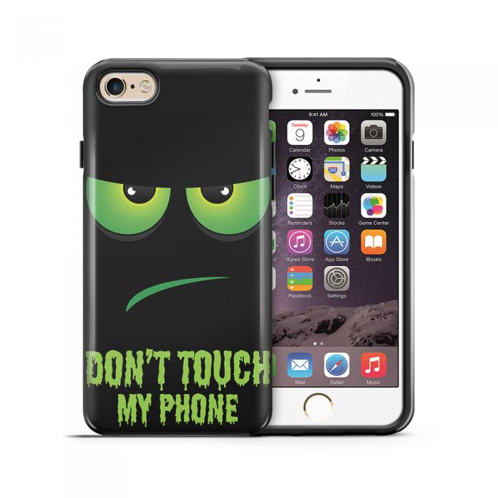 UTGATT5 - Tough mobilskal till Apple iPhone 6(S) - Don't touch my phone