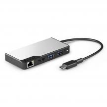 ALOGIC&#8233;ALOGIC USB-C Fusion ALPHA 5-i-1-hubb HDMI, USB, Ethernet och PD - Rymdgrå&#8233;