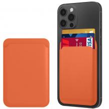 A-One Brand - Magsafe Korthållare till iPhone 13 och iPhone 12 modeller - Orange