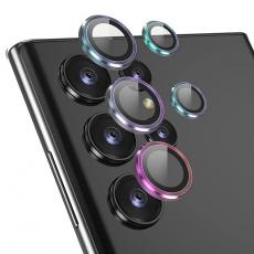 ENKAY - ENKAY Galaxy S23 Ultra Kameralinsskydd i Härdat glas - Flerfärgad