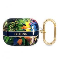Guess - Guess AirPods Pro Skal Flower Strap Collection - Blå