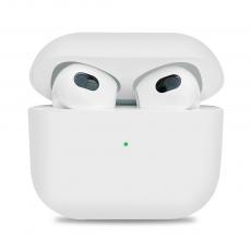 A-One Brand - Mjukt silikon skal till Apple Airpods 3 - Vit