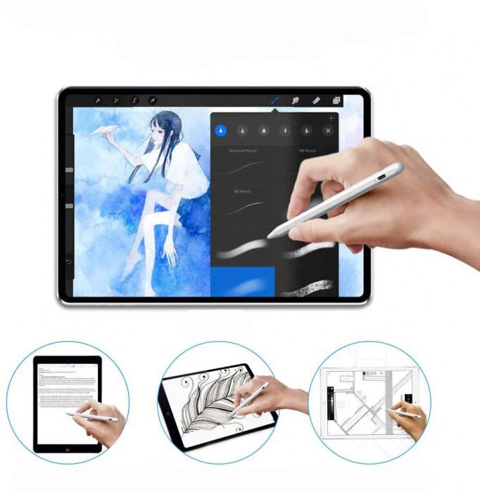 Tech-Protect - Digital Stylus Penna iPad - Vit