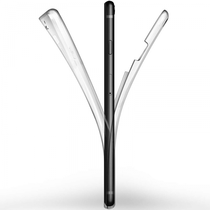 A-One Brand - 360 Heltckande Skal till iPhone 7/8/SE 2020 - Clear