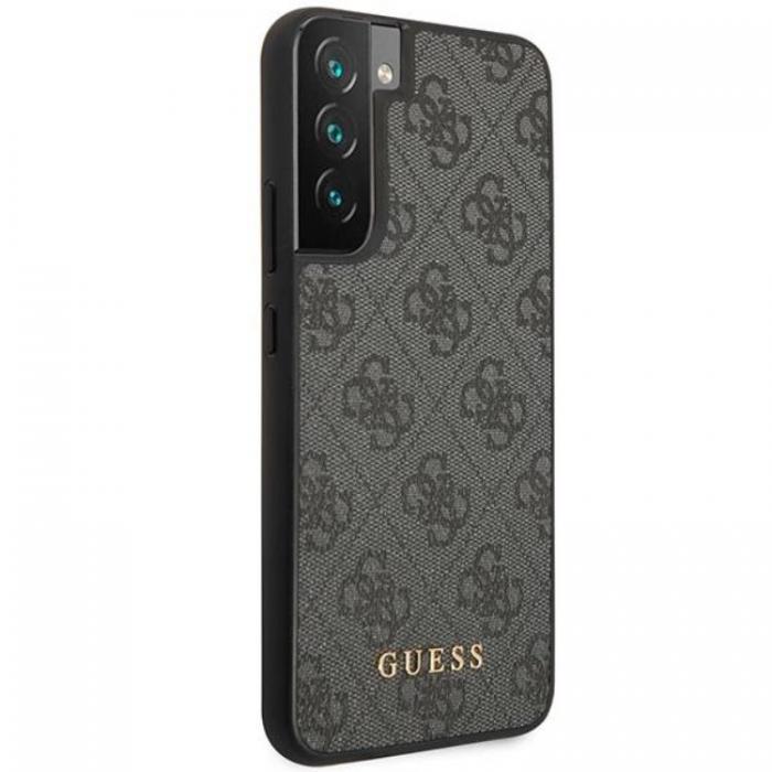Guess - Guess Galaxy S23 Plus Skal 4G Metal Gold Logo - Gr