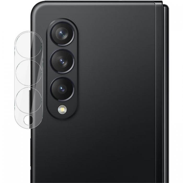 A-One Brand - [1-Pack] Galaxy Z Fold 4 Kameralinsskydd i Hrdat glas 3D - Clear