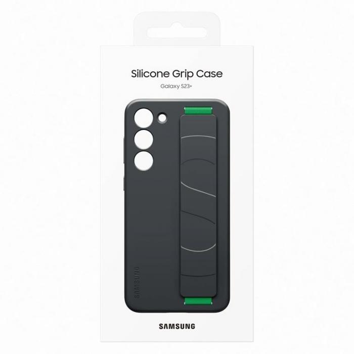 Samsung - Samsung Galaxy S23 Skal Silicone Grip Case - Svart