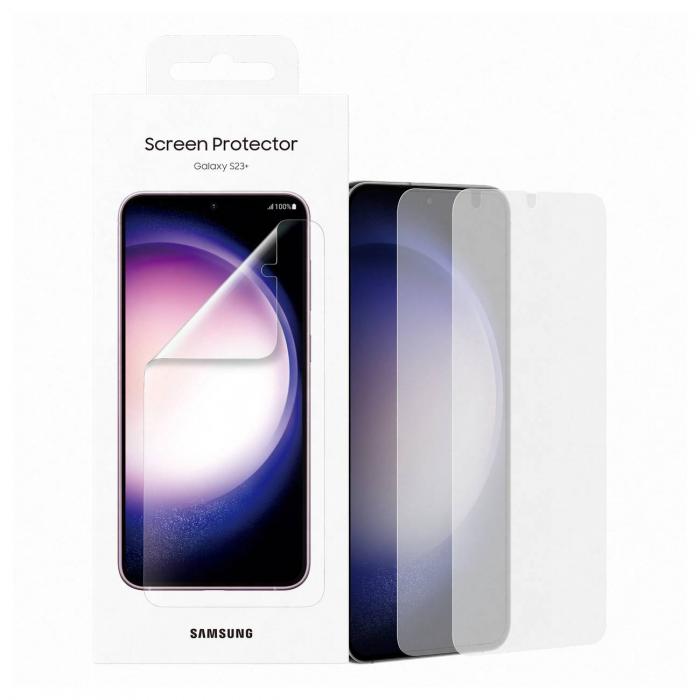 Samsung - [2-PACK] Samsung Galaxy S23 Plus Hrdat Glas Skrmskydd