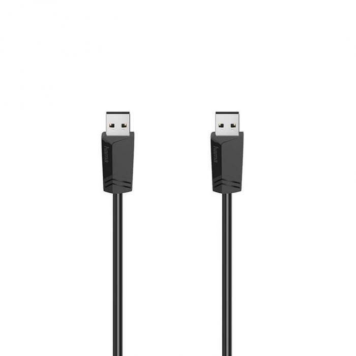 UTGATT1 - HAMA Kabel USB A-A 1.5m - Svart