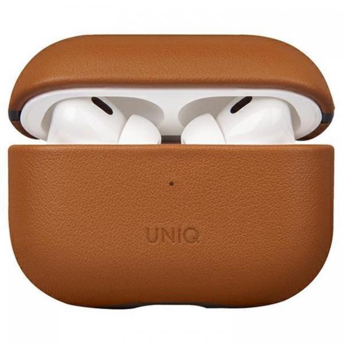 UNIQ - Uniq Airpods Pro 2 Skal kta Lder Terra - Toffee Brun