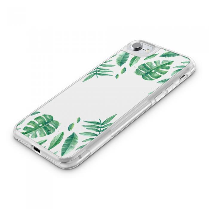 UTGATT5 - Fashion mobilskal till Apple iPhone 8 Plus - Green jungle