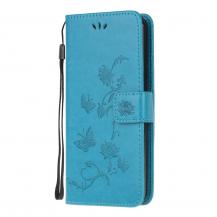 A-One Brand - Butterfly Plånboksfodral till Huawei P40 Pro - Blå