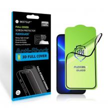 Bestsuit - Bestsuit 5D Flexibel Hybrid Glas iPhone Xs Max/11 Pro Max Svart