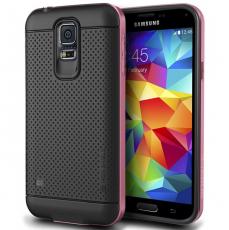 VERUS - Verus Iron Shield Aluminum Metal Frame Skal till Samsung Galaxy S5 (Magenta)