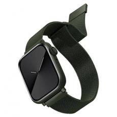 UNIQ - Uniq Apple Watch 4/5/6/7/SE (40/41mm) Armband Stainless Steel - Grön