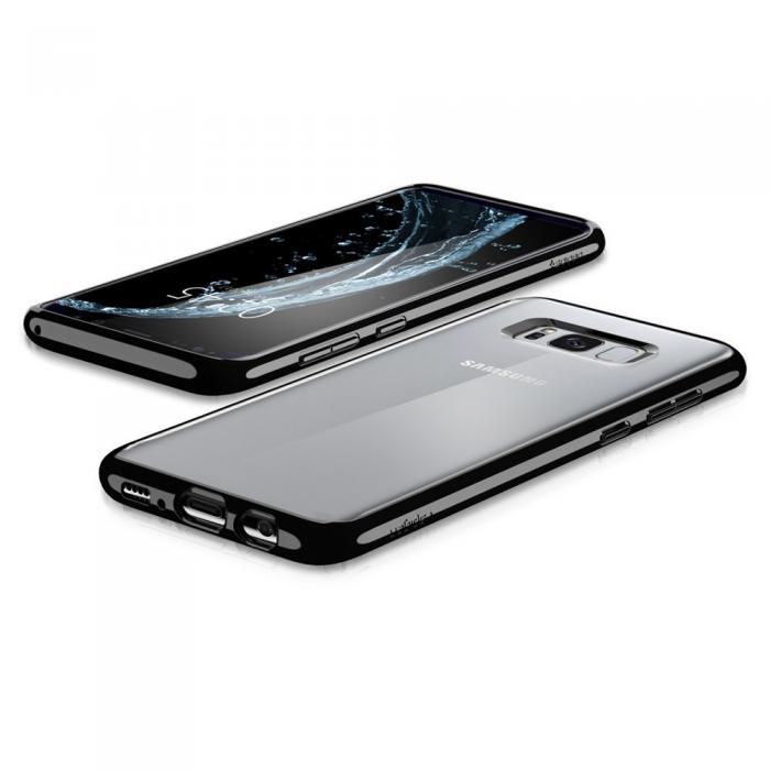 UTGATT5 - SPIGEN Ultra Hybrid Skal till Samsung Galaxy S8 - Jet Black