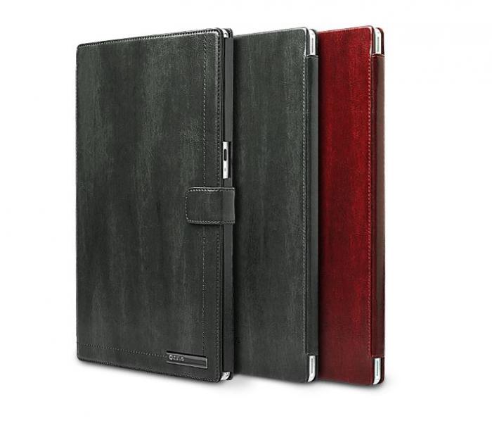 UTGATT4 - Zenus Masstige Neo Classic Diary vska till Sony Xperia Tablet Z (Dark Grey)
