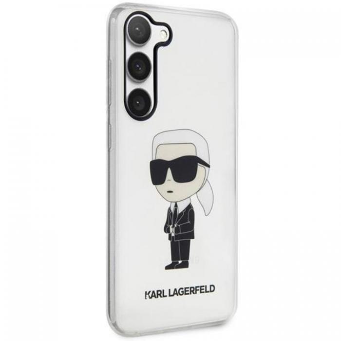 KARL LAGERFELD - Karl Lagerfeld Galaxy S23 Mobilskal Ikonik Karl - Clear