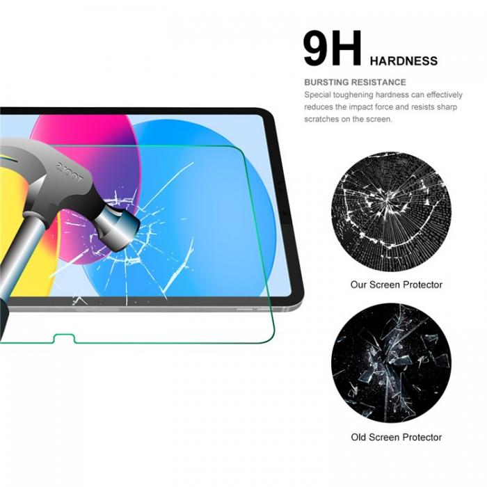 A-One Brand - [2-Pack] ENKAY iPad 10.9 (2022) Hrdat Glas Skrmskydd