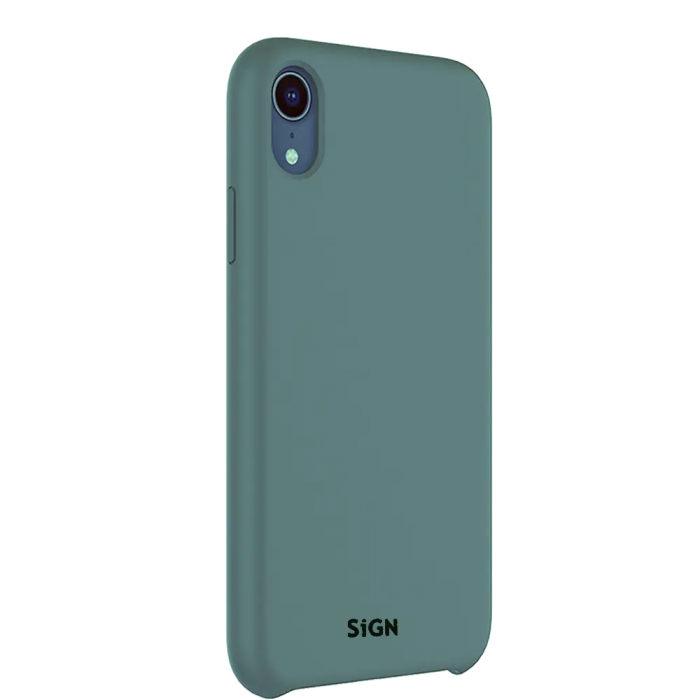 SiGN - SiGN iPhone X/XS Skal Liquid Silicone - Mynta