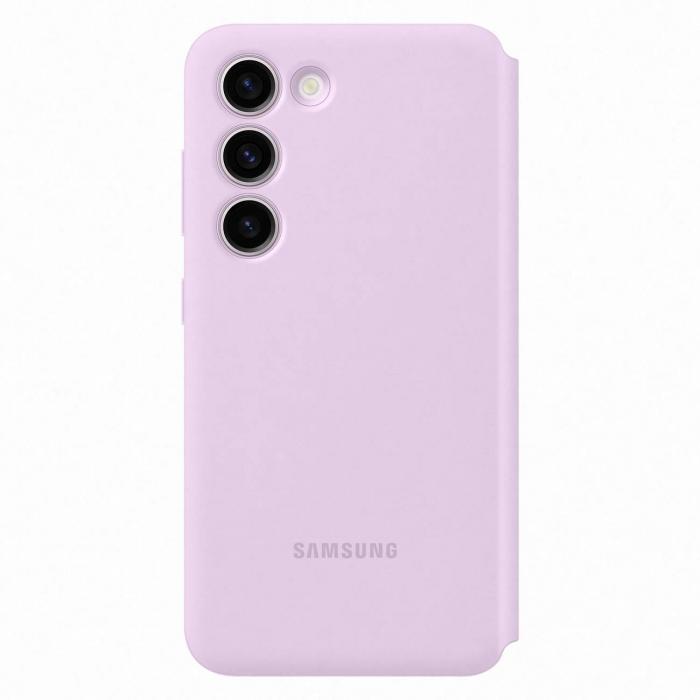 OEM - Samsung Galaxy S23 Plnboksfodral Smart View - Lila