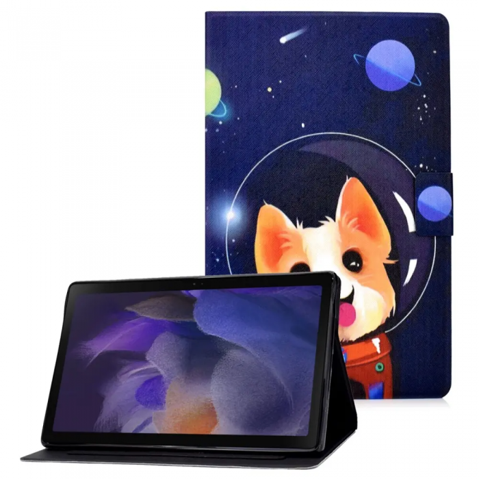 Taltech - Galaxy Tab A8 10.5 2021 Plnboksfodral - Puppy