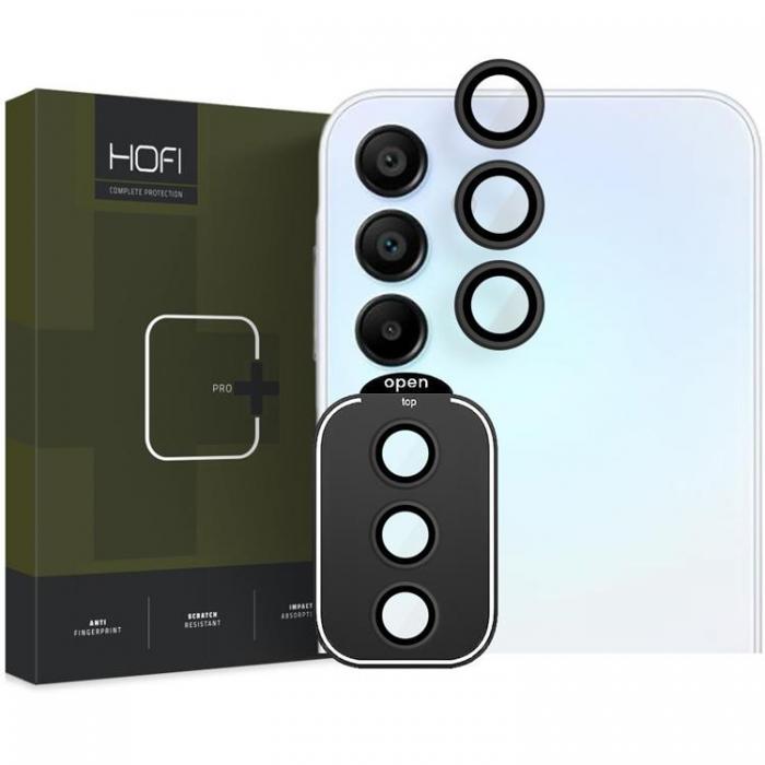 Hofi - Hofi Galaxy A55 5G Kameralinsskydd i Hrdat Glas Camring Pro Plus