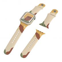 Ruhtel - Silicon Camo Apple Watch Band 6/5/4/3/2 (44/42 mm) - Moro Gul