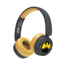 BATMAN - BATMAN Hörlur On-Ear Junior Trådlös - Svart/Gul