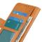 A-One Brand - Sony Xperia 5 IV Plnboksfodral PU Lder - Gul