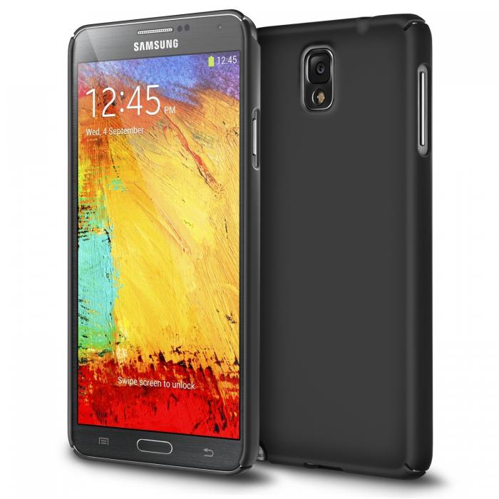 UTGATT4 - Ringke Premium Slim Hard Case Skal till Samsung Galaxy Note 3 (Svart)