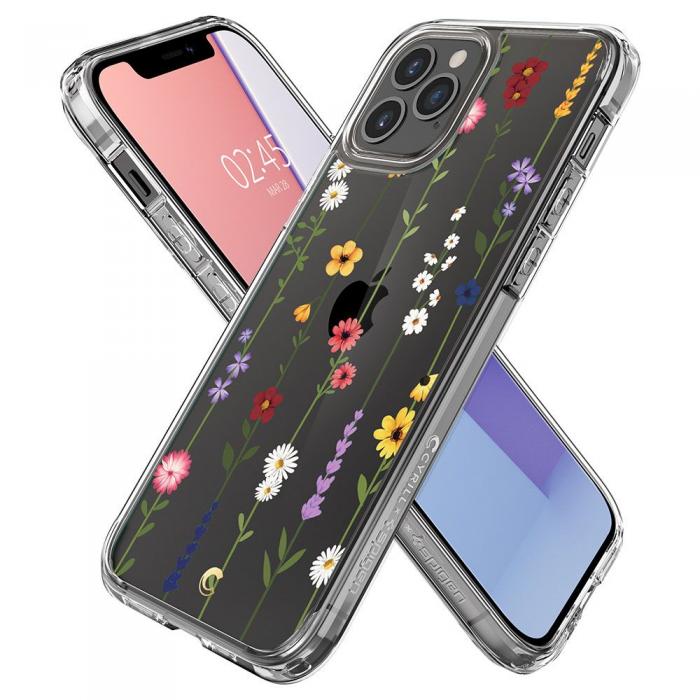 UTGATT5 - SPIGEN Cyrill Cecile iPhone 12 Pro Max Skal - Flower Garden