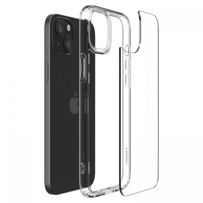 Spigen - Spigen iPhone 15 Plus Mobilskal Ultra Hybrid - Crystal Clear