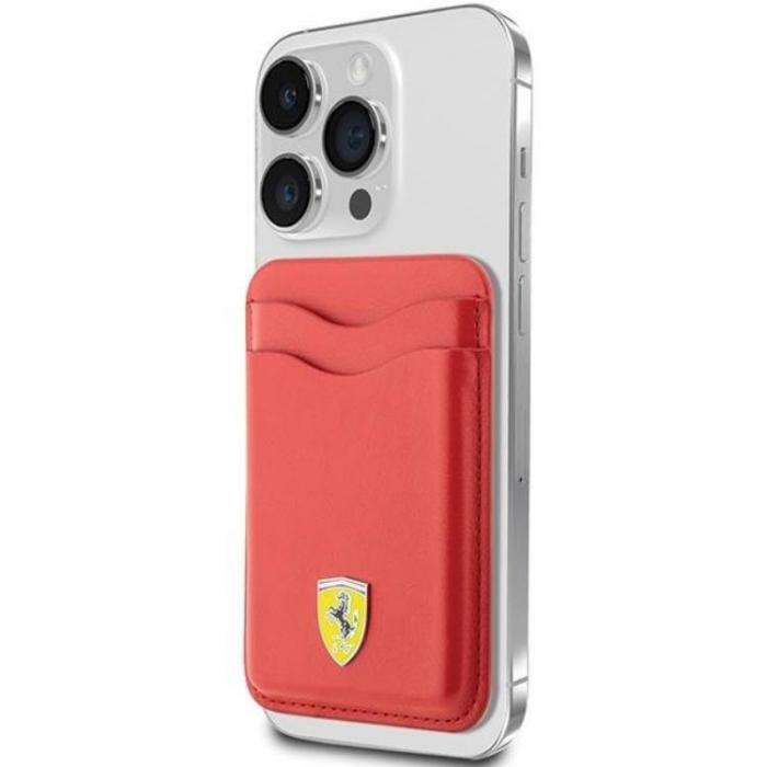 Ferrari - Ferrari Magsafe Korthllare Lder 2023 Collection - Rd