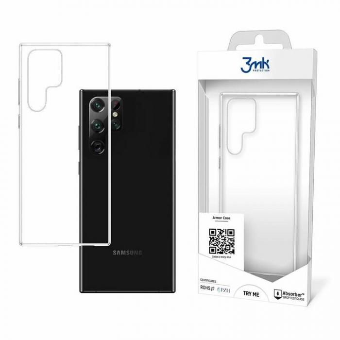 3MK - 3MK Armor Skal Samsung Galaxy S22 Ultra - Transparent