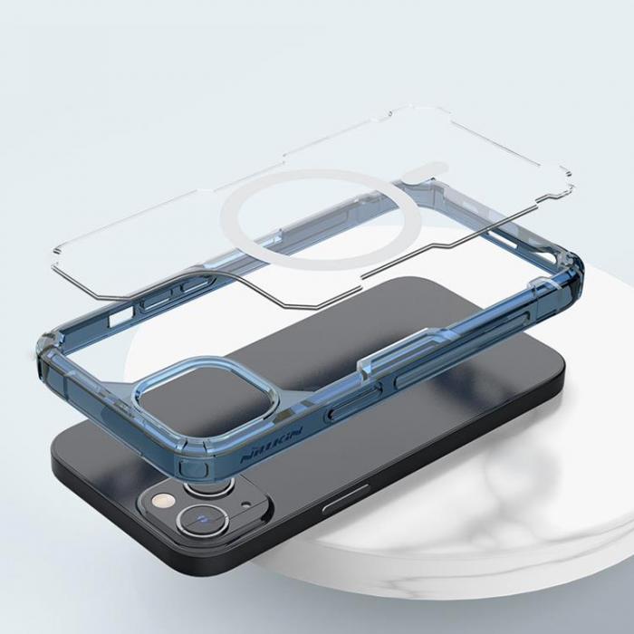 UTGATT5 - Nillkin Nature Pro Magnetic Magsafe Skal iPhone 13 - Clear
