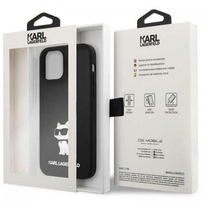 UTGATT - Karl Lagerfeld iPhone 12/12 Pro Mobilskal Silicone Choupette